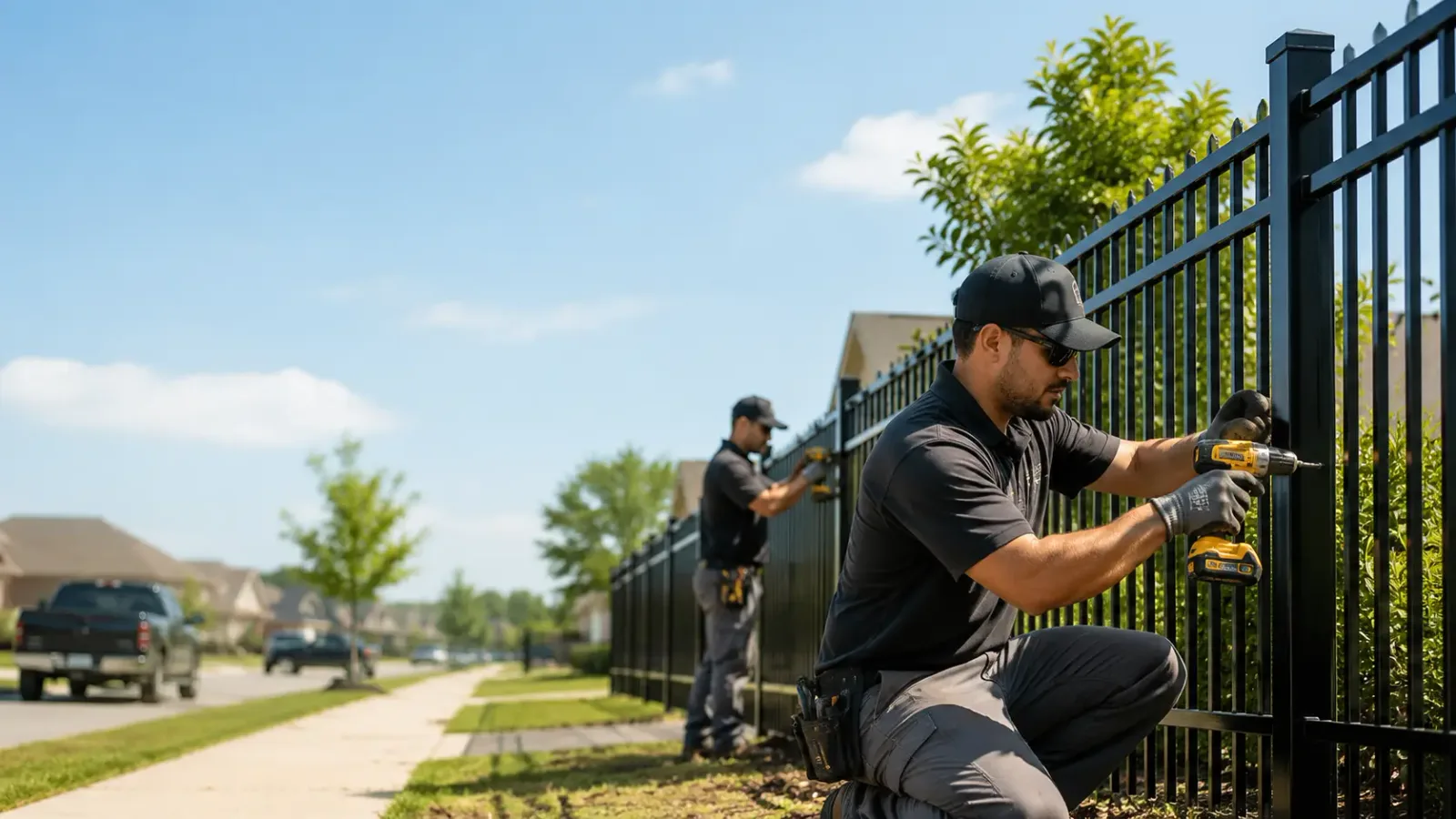 Metal Fence Installation in Round Hill, VA